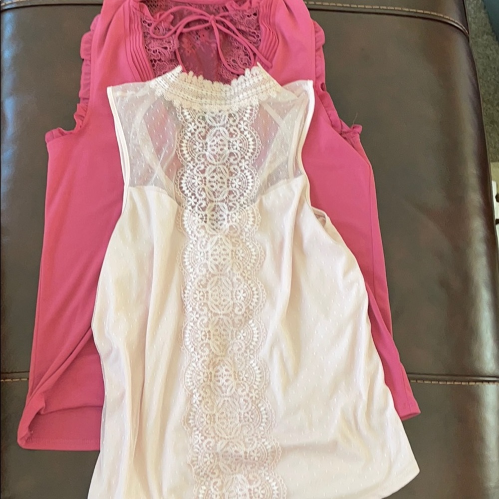 2 beautiful express tops